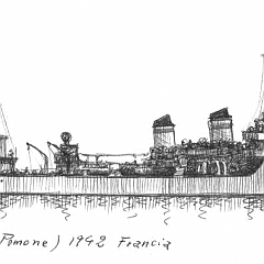 1942 - Torpediniera FR 42 - ex 'La Pomone'